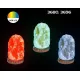 Rábalux Wasabi barna-narancs LED asztali sólámpa (RAB-3696) LED 1 izzós IP20