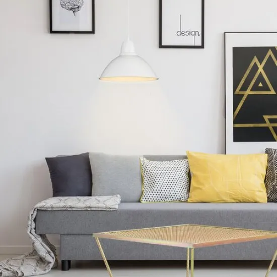 Rábalux Wilbour fehér függesztett lámpa (RAB-72014) E27 1 izzós IP20