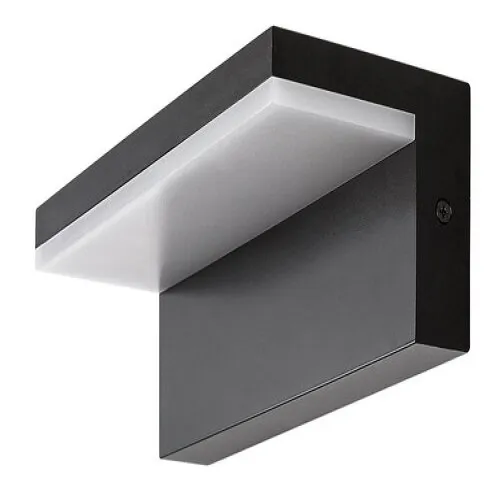 Rábalux Zaragoza fekete-fehér LED kültéri fali lámpa (RAB-77092) LED 1 izzós IP54