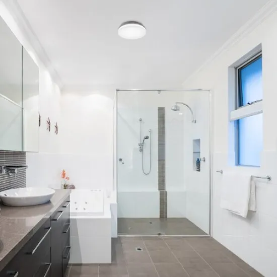 Rábalux Zenon fehér LED kültéri mozgásérzékelős mennyezeti lámpa (RAB-2699) LED 1 izzós IP54