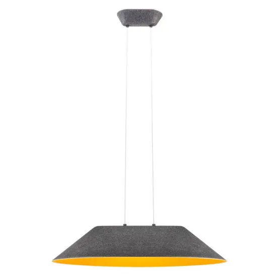 Redo Akira szürke LED függesztett lámpa (RED-01-4103) LED 1 izzós IP20