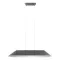 Redo Akira szürke LED függesztett lámpa (RED-01-4106) LED 1 izzós IP20
