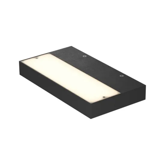 Redo Apex fekete-fehér LED fali lámpa (RED-01-3760) LED 1 izzós IP20