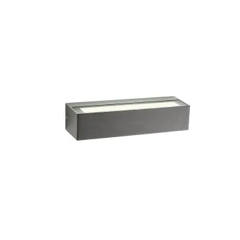 Redo Aroos sötétszürke LED kültéri fali lámpa (RED-90257) LED 1 izzós IP65