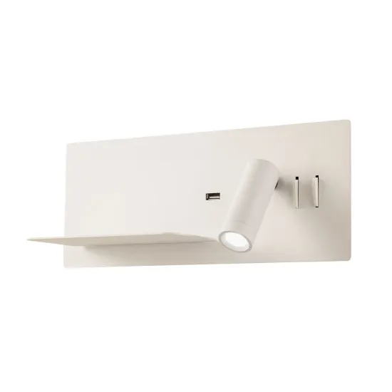 Redo Brook fehér LED fali lámpa (RED-01-2983) LED 2 izzós IP20