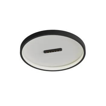 Redo Button fekete-fehér LED mennyezeti lámpa (RED-01-3828) LED 1 izzós IP20