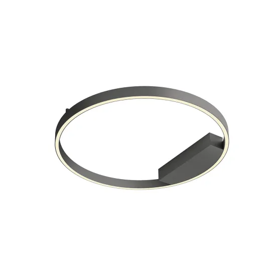 Redo Febe  fekete LED fali lámpa/LED mennyezeti lámpa (RED-01-2843) LED 1 izzós IP20