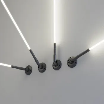 Redo Freedom 360 fehér vízvédett LED fali lámpa (RED-01-4169) LED 1 izzós IP65