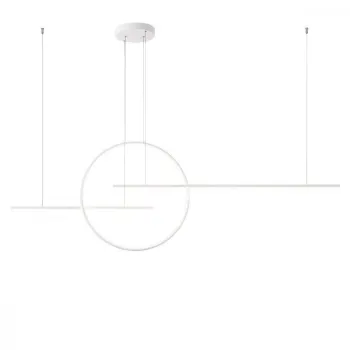Redo Giotto fehér LED függesztett lámpa (RED-01-1849) LED 1 izzós IP20