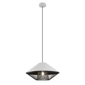 Redo Grill fehér-fekete függesztett lámpa (RED-01-3004) E27 1 izzós IP20