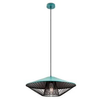 Redo Grill zöld-fekete függesztett lámpa (RED-01-3010) E27 1 izzós IP20