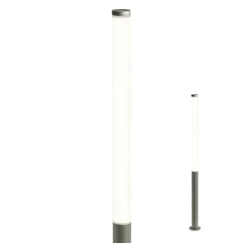 Redo Hint sötétszürke LED kültéri állólámpa (RED-90278) LED 1 izzós IP54