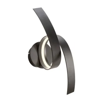 Redo Impuls fekete LED fali lámpa (RED-01-3611) LED 1 izzós IP20