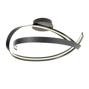 Redo Impuls fekete LED mennyezeti lámpa (RED-01-3614) LED 1 izzós IP20