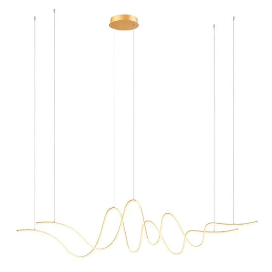 Redo Impuls arany LED függesztett lámpa (RED-01-3622) LED 1 izzós IP20