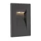 Redo Inner sötétszürke kültéri LED falba építhető lámpa (RED-9549) LED 1 izzós IP65