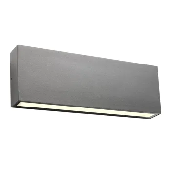 Redo Kamal sötétszürke LED kültéri fali lámpa (RED-90388) LED 1 izzós IP54