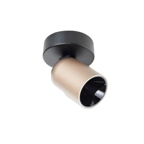 Redo Kobe fekete-barna LED fali lámpa (RED-01-3669) LED 1 izzós IP20