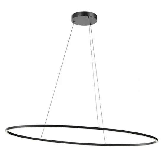 Redo Leo fekete LED függesztett lámpa (RED-01-3299) LED 1 izzós IP20