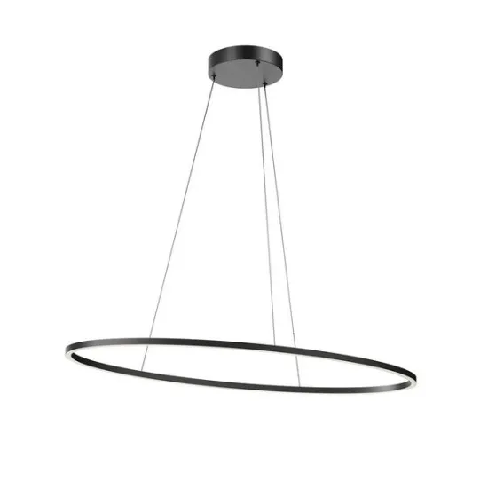 Redo Leo fekete LED függesztett lámpa (RED-01-3339) LED 1 izzós IP20