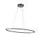 Redo Leo fekete LED függesztett lámpa (RED-01-3339) LED 1 izzós IP20