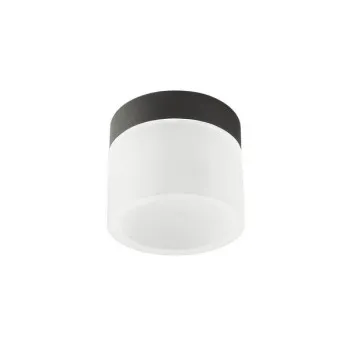 Redo Naida fekete vízvédett LED mennyezeti lámpa (RED-01-3359) LED 1 izzós IP44