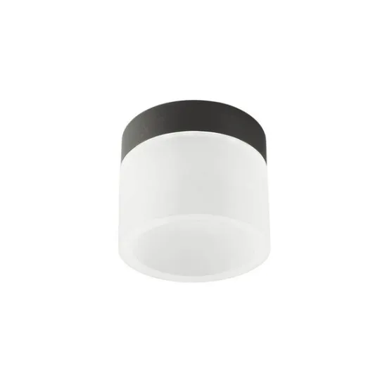 Redo Naida fekete vízvédett LED mennyezeti lámpa (RED-01-3359) LED 1 izzós IP44