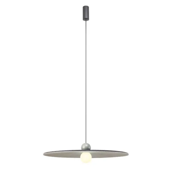 Redo Nuwa szürke-fekete LED függesztett lámpa (RED-01-3535) LED 1 izzós IP20