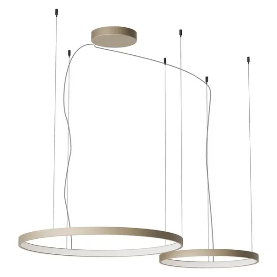 Redo Orion barna LED függesztett lámpa (RED-01-3879) LED 1 izzós IP20