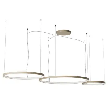 Redo Orion barna LED függesztett lámpa (RED-01-3883) LED 1 izzós IP20