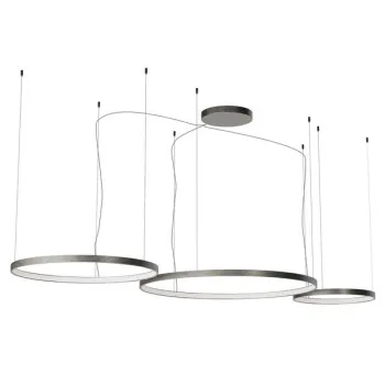 Redo Orion króm LED függesztett lámpa (RED-01-3884) LED 1 izzós IP20