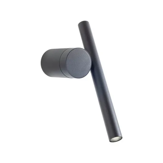 Redo Praxi fekete LED fali lámpa (RED-01-4266) LED 1 izzós IP20