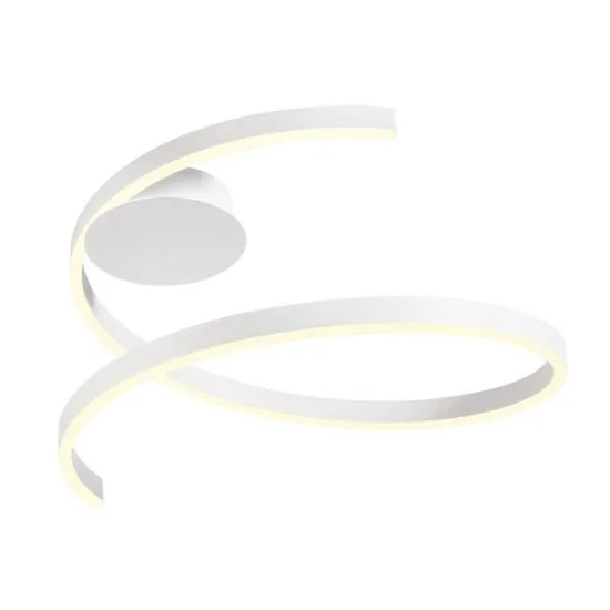Redo Scroll fehér LED mennyezeti lámpa (RED-01-4010) LED 1 izzós IP20