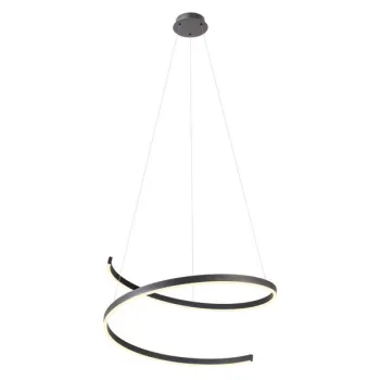 Redo Scroll fekete LED függesztett lámpa (RED-01-4018) LED 1 izzós IP20 Redo Scroll fekete LED függesztett lámpa (RED-01-4018) LED 1 izzós IP20