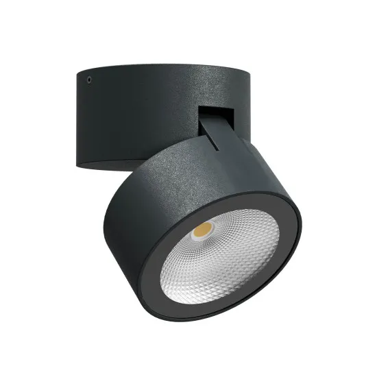 Redo Shaft szürke-átlátszó vízvédett LED kültéri fali lámpa (RED-90627) LED 1 izzós IP65