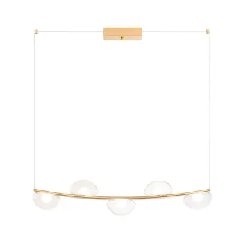 Redo Sinclair arany-átlátszó LED függesztett lámpa (RED-01-3243) LED 1 izzós IP20 Redo Sinclair arany-átlátszó LED függesztett lámpa (RED-01-3243) LED 1 izzós IP20