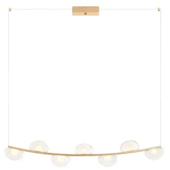 Redo Sinclair arany-átlátszó LED függesztett lámpa (RED-01-3245) LED 1 izzós IP20 Redo Sinclair arany-átlátszó LED függesztett lámpa (RED-01-3245) LED 1 izzós IP20