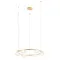 Redo Sinclair arany-átlátszó LED függesztett lámpa (RED-01-3247) LED 1 izzós IP20