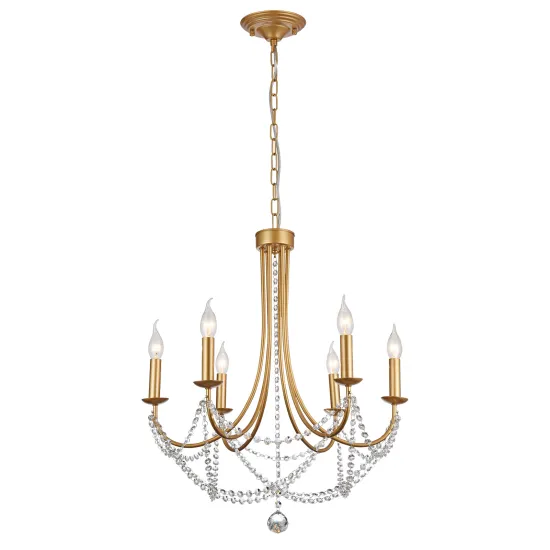 Redo Smarter Aphrodite arany csillár (RED-02-994) E14 6 izzós IP20