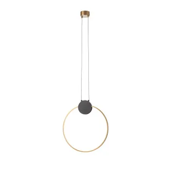 Redo Smarter Atom fekete-réz LED függesztett lámpa (RED-01-3106) LED 1 izzós IP20