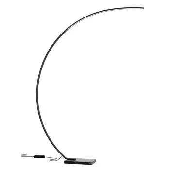 Redo Smarter Carver fekete LED állólámpa (RED-01-3217) LED 1 izzós IP20