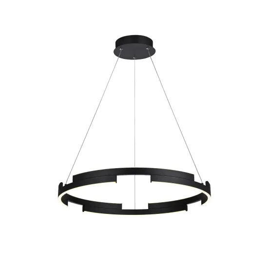 Redo Smarter Castle fekete LED függesztett lámpa (RED-01-3173) LED 1 izzós IP20