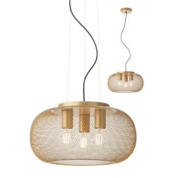 Redo Smarter Croket arany függesztett lámpa (RED-01-3140) E27 3 izzós IP20