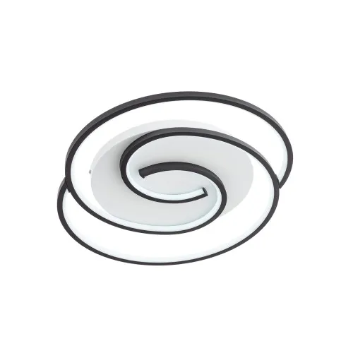 Redo Smarter Intersia fekete-fehér LED mennyezeti lámpa (RED-01-2757) LED 1 izzós IP20