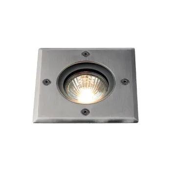 Redo Smarter Lokki világosszürke talajba építhető kültéri lámpa (RED-9386) GU10 1 izzós IP67