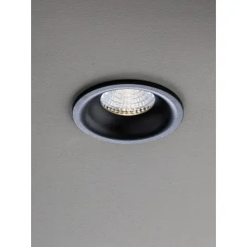 Redo Smarter MT 143 LED fekete LED beépíthető spotlámpa (RED-70386) LED 1 izzós IP20