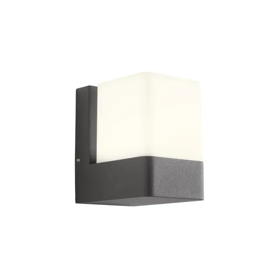 Redo Smarter Tok sötétszürke-fehér LED kültéri fali lámpa (RED-90489) LED 1 izzós IP44