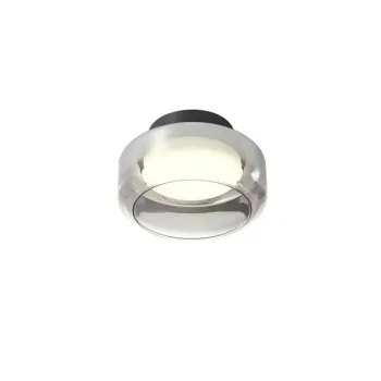 Redo Solera fekete-átlátszó LED mennyezeti lámpa (RED-01-3588) LED 1 izzós IP20 Redo Solera fekete-átlátszó LED mennyezeti lámpa (RED-01-3588) LED 1 izzós IP20