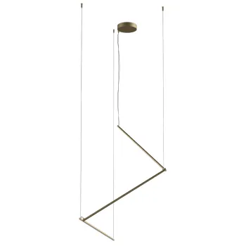 Redo Stick sárgaréz LED függesztett lámpa (RED-01-2798) LED 1 izzós IP20 Redo Stick sárgaréz LED függesztett lámpa (RED-01-2798) LED 1 izzós IP20