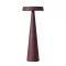 Redo Tao bordó LED kültéri asztali lámpa (RED-90336) LED 1 izzós IP65
